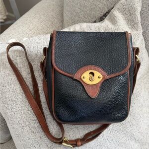 Dooney & Bourke Vintage Cavalry Scout Crossbody All Weather Leather